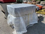 bin with mortar sand