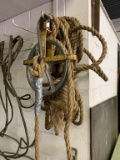 pulley and rope