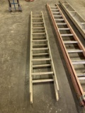 aluminum extension ladder