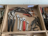 assortment of wrenches
