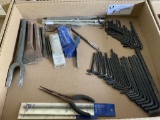 allen wrenches  & misc.