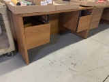 wooden desk