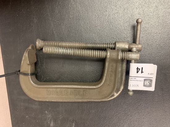 C clamps, 4" & 5"
