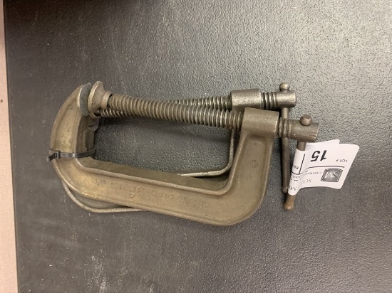 Cincinnati Tool C clamps, 5"