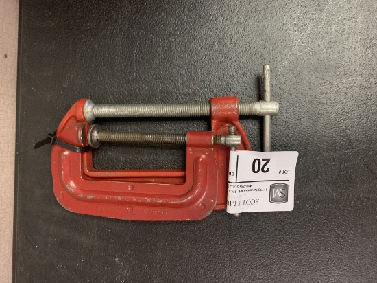 C clamps, 3" & 4"