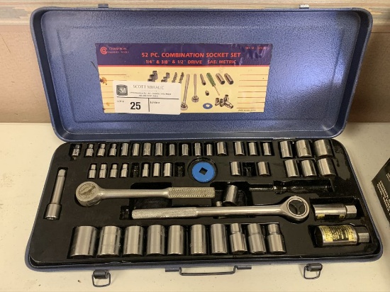 Champion 52 piece combination socket set