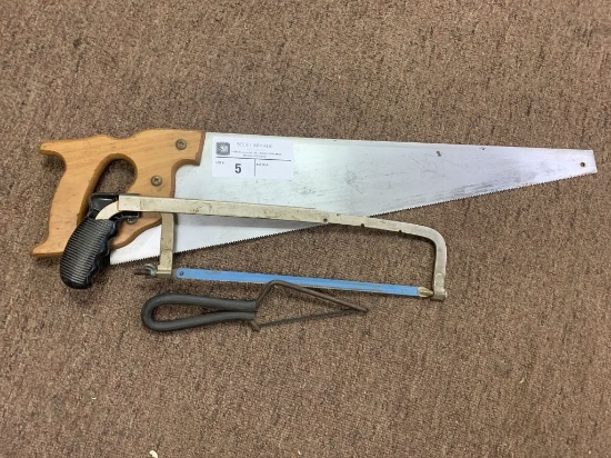 Craftsman hand saw & hack saws