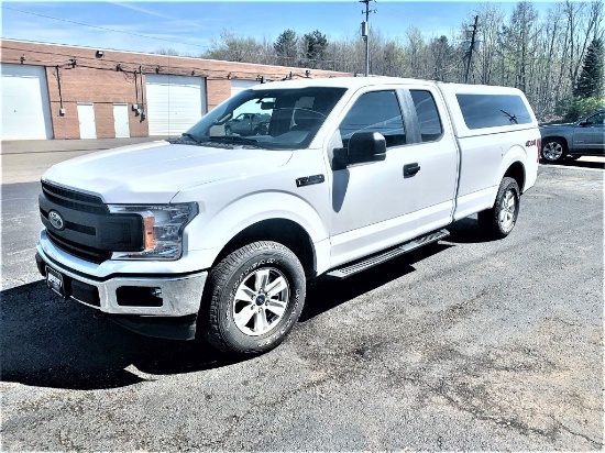 2020 Ford F150 XL Super Cab extended cab, 4 x 4,  mileage - 521