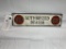 Gulf Authorized Dealer cast iron sign, 15.75