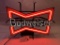 Budweiser vintage neon sign