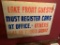 vintage guest sign, 48