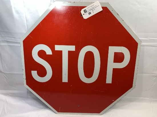 Stop sign, 30"