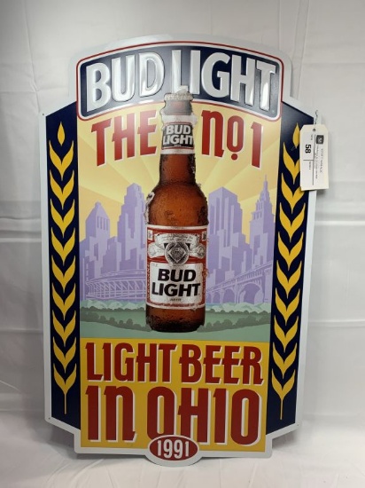 Bud Light - metal sign