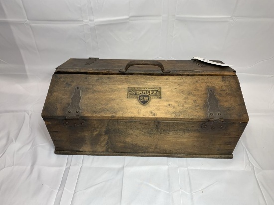 Stanley wooden tool box