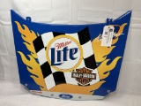 Miller Light Rusty Wallace - hood style sign