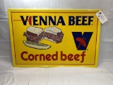 Vienna Beef - Corned Beef painted sign