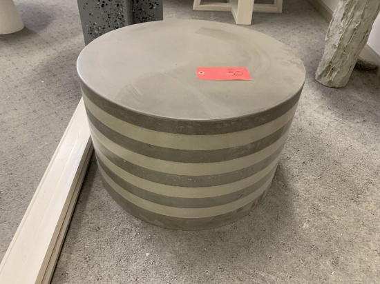 22" round x 14" high cast Pedestal