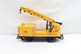 LGB 4042 Matra Yellow Construction Crane Car
