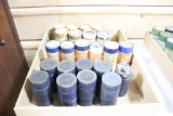 Edison Ambersol Cylinder Records with tops
