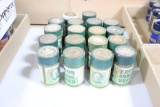 Edison Ambersol Cylinder Records with tops