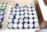 Edison Ambersol Cylinder Records with tops