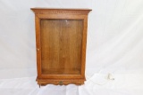 curio cabinet with light
