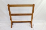 wormy chestnut quilt rack