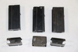 (3) M1 Carbine 15 round magazines - marked IA, AI & RUGG