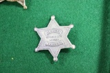 Deputy Marshal Badge, Virginia City, Nevada