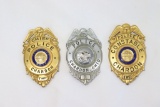 (3) Police Badges