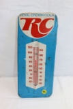 Tin Royal Crown Cola RC Thermometer