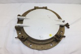 Brass Porthole with white door - 19.5
