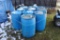 (10) 55 gallon barrels