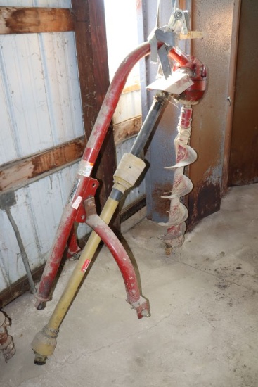 post hole digger, 3 point hitch, Farm Equipment distributor