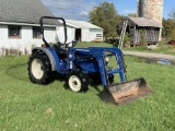 FarmTrac 360DTC tractor with loader