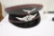 Carl Halfer NAZI Uniform dress hat, size 56