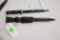 German 98K EUF Horster bayonet No. 4360 with scabbard  No. 6502