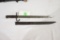 WWII era bayonet with scabbard