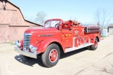 1949 GMC Firetruck, inline 6 cylinder motor,