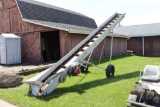 hay elevator with Honda G200 gas engine