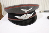 Carl Halfer NAZI Uniform dress hat, size 56