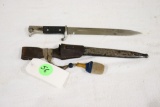 Dress bayonet with scabbard and Belt Frog & troddel