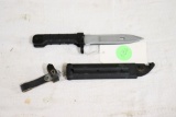 knife with protective sleve