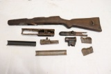 Stock with associated parts