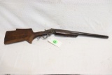 Heavy barrel .22 tapped for scope, lever action