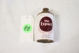 Old Export 12 oz. cone top beer can