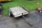 single axel trailer, 6' x 4'