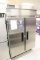 Victory 2 door reach in refrigerator,