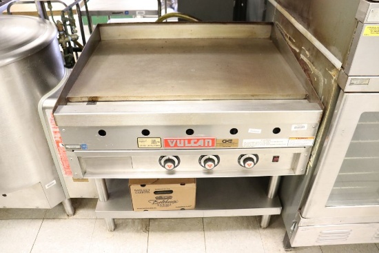 Vulcan  30" griddle, Natural Gas