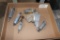 assortment of pneumatic grinders